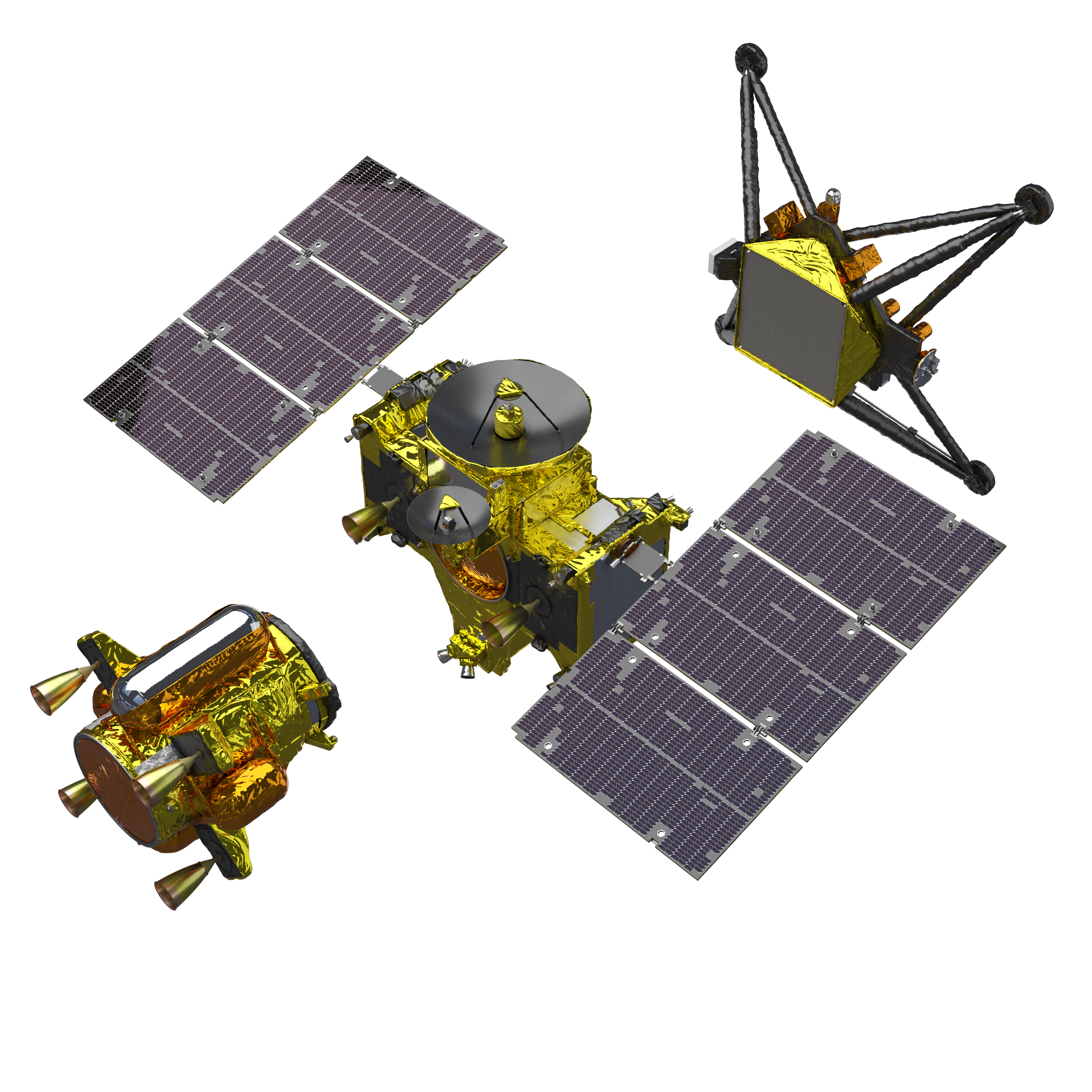 MMX spacecraft (no background)