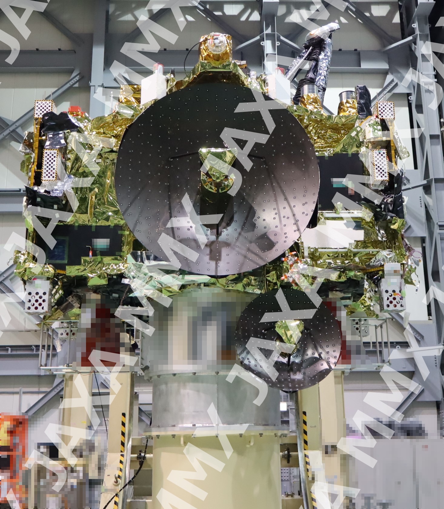The Exploration and Return Modules after the thermal vacuum chamber (TVAC) test during the system test (1)
