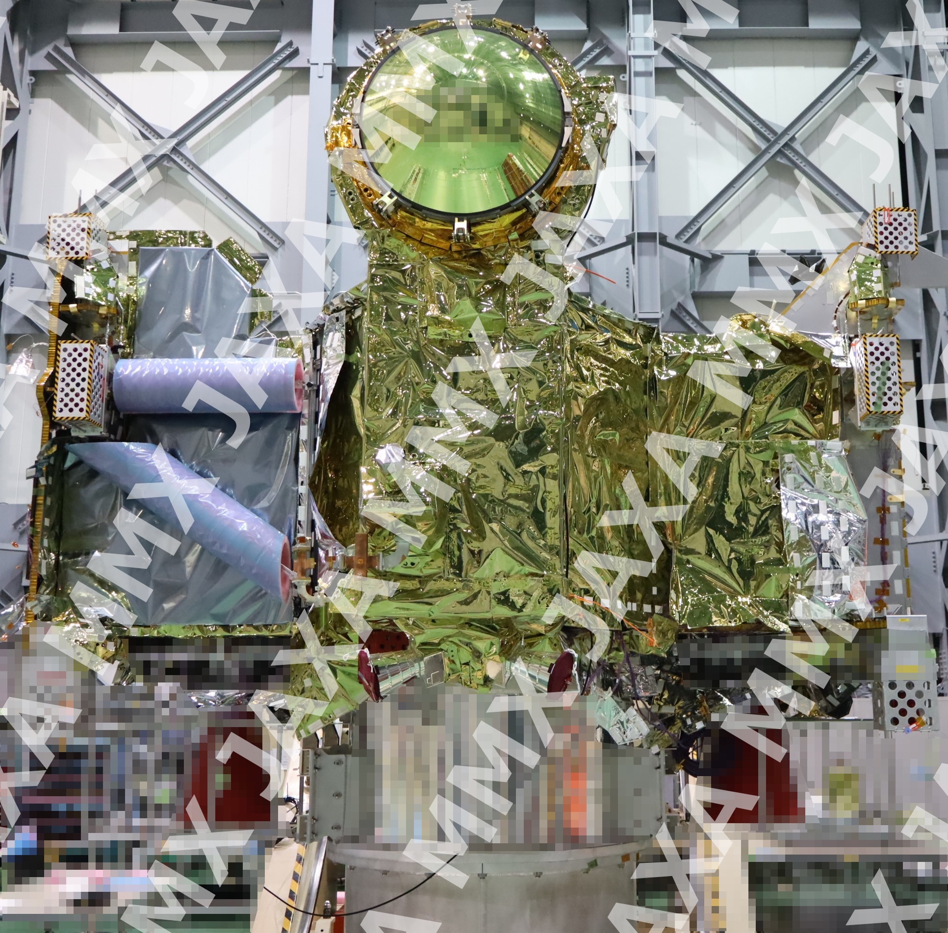 The Return Module after the TVAC during the system tests (3)