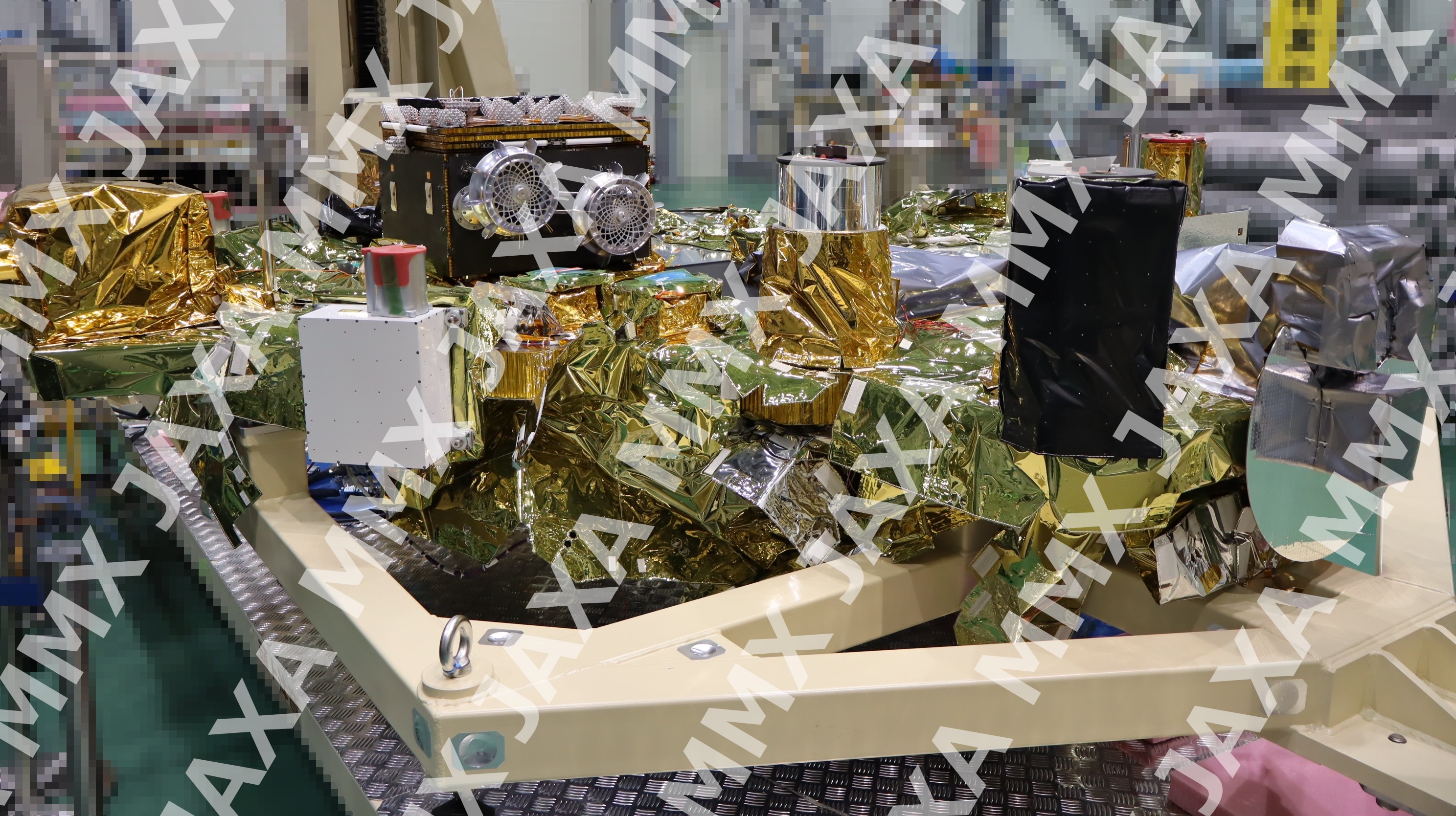 The Exploration Module after the TVAC during the system tests (3)