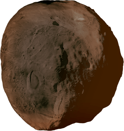 Phobos, moon of Mars